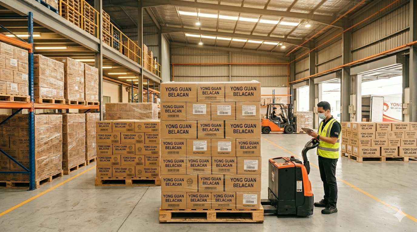 Yong Guan belacan wholesale bulk shrimp paste supply